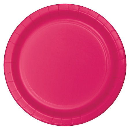 Touch Of Color Hot Magenta Pink Banquet Plates, 10", 240PK 50177B